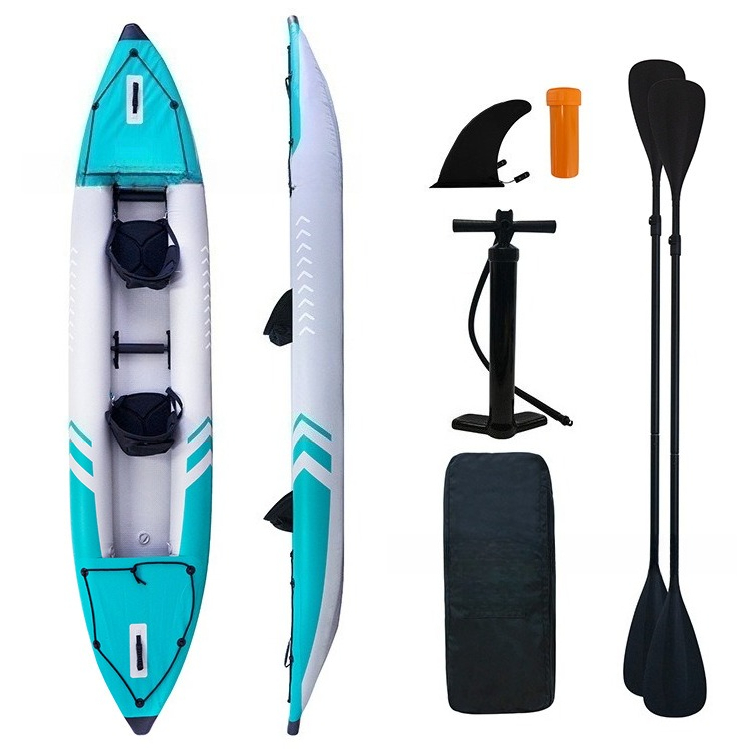 Fishing Boat Inflatable - Portable Foldable Drop Stitch Inflatable Kayak