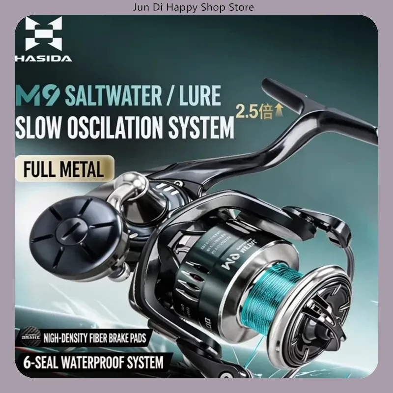 HASIDA M9 Spinning Reel Full M - Fishing Boat Steering Wheel review and price
