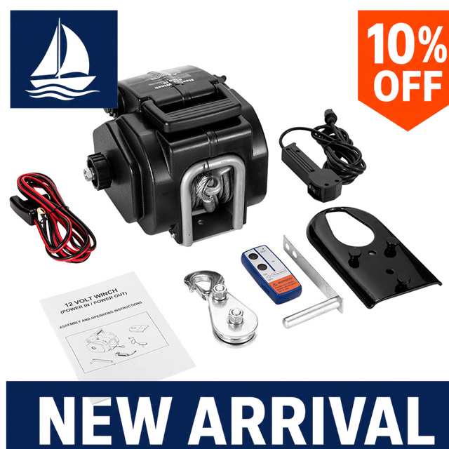 Boat Anchor Winch, 12V 24V Dru - Fishing Boat Anchor Winch review and price
